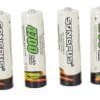 4x nabíjateľná batéria AA 4700 mAh