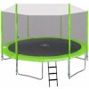 Záhradná trampolína RAMIZ SKY 14FT/427 cm - zelená
