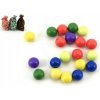 Guľôčky cvrnkacie nerozbitné farebné 20 ks