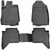 Koberce gumenné Novline Ford Ranger 2012 - 2022 so zvýšeným okrajom