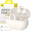 Slúchadlá s otvoreným uchom Baseus Bass 15 Clip Open-Ear biele