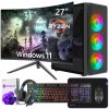 HERNÁ SÚPRAVA RYZEN 5500 RX 7600 32GB DDR4 SSD m.2 WINDOWS 11 MONITOR 27