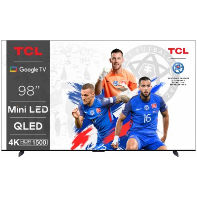 TCL 98C805 + predĺžená záruka na 5 rokov 98C805 - QLED Mini LED 4K TV