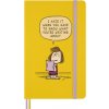 Moleskine Peanuts Patty Notizbuch limitierte Ausgabe, L/A5, liniert, fester Einband, Orange