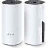 TP-LINK AC1200 Whole Home Mesh Wi-Fi System SPEED: 300 Mbps at 2.4 GHz + 867 Mbps at 5 GHz SEPC: 2× Internal Antennas, 2× Gigabi Deco M4(2-Pack)