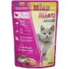 Miau Miau Cat Junior kuracie, vrecko 100 g