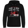 Over The Top Hoodie Hawk and Son Hauling XL