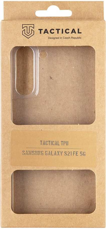 Púzdro Tactical TPU Samsung Galaxy S21 FE 5G čiré