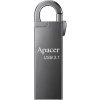 Apacer USB flash disk, USB 3.0, 64GB, AH15A, strieborný, AP64GAH15AA-1, USB A, s karabinkou