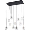 | Zuma Line MD2291-11B-3BGT - LED závesný luster na lanku NELSON 11xLED/3W/230V čierna | MD2291-11B-3BGT