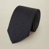 Charles Tyrwhitt Silk Grenadine Italian Tie Navy