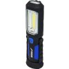 Nabíjacia lampa 3 W COB LED + 1 W LED, USB adaptér na 230 V