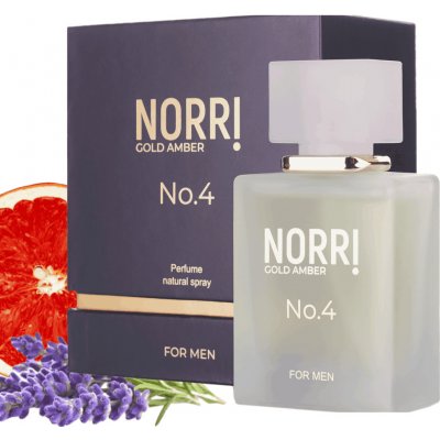 NORRI No.4 Gold Amber parfum pánsky 50 ml