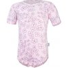 Little Angel Body tenké tričko Outlast® s UV faktorom ružová baby kvietky