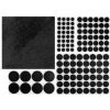 Vergionic 0544 Plstené podložky pod nábytok 93 ks, čierna