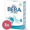 3x BEBA OPTIPRO® 4 Mlieko batoľacie, 500 g