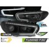 Tuning-tec XEONÓNOVÉ SVETLOMETY TUBE SEQ LED BLACK pasujú na VW SCIROCCO 08-04.14