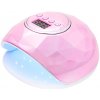 UV/LED lampa na nechty Shiny 86 W ružová
