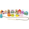 Drevené kocky Cubika 14309 Navliekacia rozprávka - navliekací set (4823056514309)