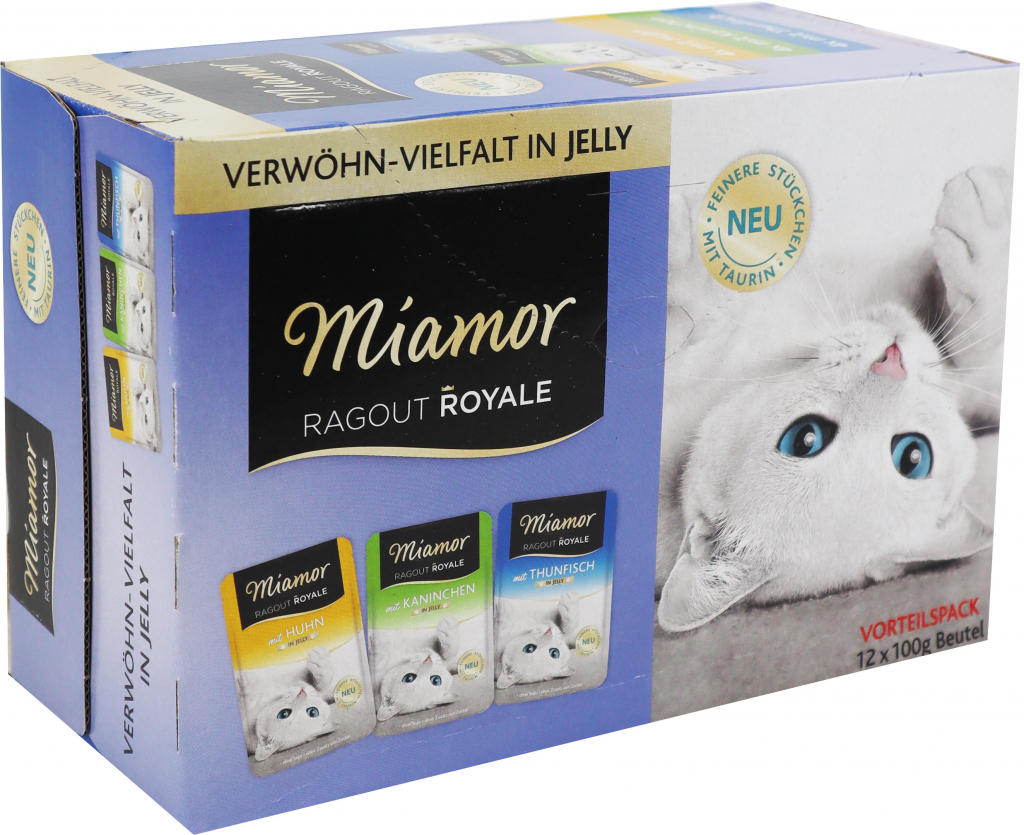 Miamor Cat Ragout Multi kura tuniak králik 3 x 4 x 100 g