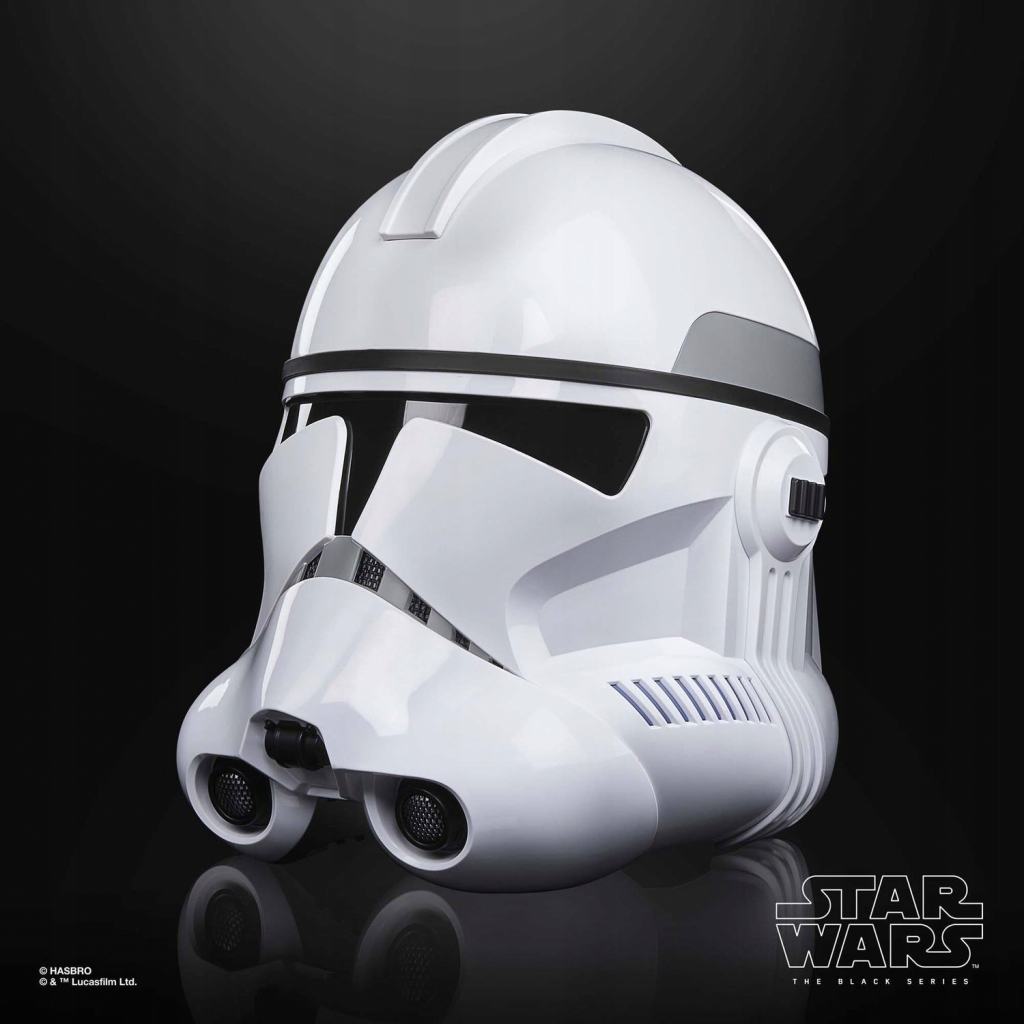 Hasbro Star Wars Black Series – elektronická helma Phase II Clone Trooper