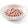 SCHESIR Tuňák se šunkou ve vývaru - mokré krmivo pro kočky - 140g