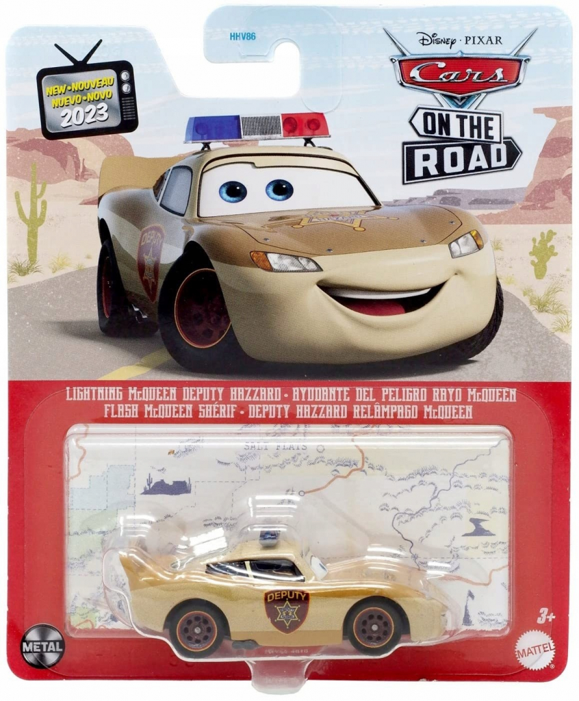 Mattel Cars 3 Autíčko LIGHTNING McQUEEN DEPUTY HAZZARD HKY55