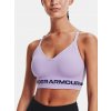 Under Armour Dámska podprsenka UA Seamless Low Long Bra Fialová SM