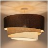 Brilagi - Prisadený luster TRIO 3xE27/60W/230V pr. 60 cm hnedá/béžová/biela 8590828052609 + záruka 3 roky zadarmo