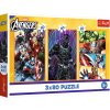 Trefl Marvel Dni plné akcie 3 x 80 dielov
