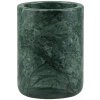 Tmavozelený mramorový téglik na zubné kefky Marble – Mette Ditmer Denmark