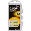 Batérie Duracell Activair 10 do načúvacích prístrojov 6 ks
