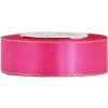 Anjelské stuhy Saténová stuha so zlatým lemom 25mm cyklaménová 044 Cena za: balení