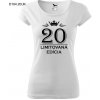 Dámske tričko Limitovaná edícia 20 (Tričko k 20 narodeninám)