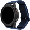 Fixed - Silicone Sporty Strap Set 20mm - Samsung Galaxy Watch 4/5/Active 2, Huawei Watch GT 3 (42mm)/GT 3 Pro (43mm) - Blue