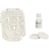 HOMESTYLING Aróma lampa sada 4 ks SPA BUDDHA krémová (KO-CC5062040krem)