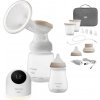 Concept KIDO odsávačka materského mlieka + fľaša 160 ml + zásobníky na uchovávanie pokrmov 2 ks + fľaša 240 ml + odsávačka nosných hlienov + cestovné púzdro + usb + adaptér