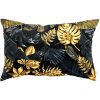 Obdĺžnikový vankúš zlaté lístie