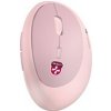 CONNECT IT FOR HEALTH LADIES PINK ergonomická vertikální myš, bezdrátová