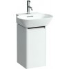 Laufen Základná skrinka pod umývadlo 27,7 cm, závesy vľavo, biela lesklá H4030131102611