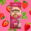 SOOPA Dentálne tyčinky jahodové Dog-Quiri 100g - 100 g