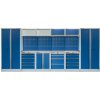 AHProfi Kvalitní PROFI BLUE dílenský nábytek - 4535 x 2000 x 495 mm - MTGS1300AM