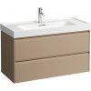 Laufen Meda Umývadlová skrinka 98 cm, Cappuccino H4216220114651
