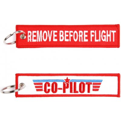 Prívesok na kľúče Fostex Remove before flight Co pilot