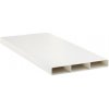Dalap PVC ventilačné potrubie ploché, pevné 234x29 mm, dĺžka 2000 mm