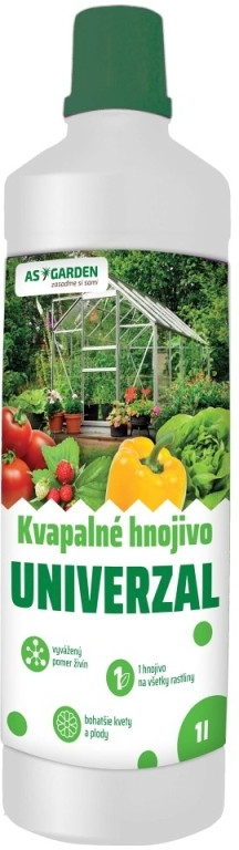 AS GARDEN Hnojivo kvapalné univerzálne 1 l