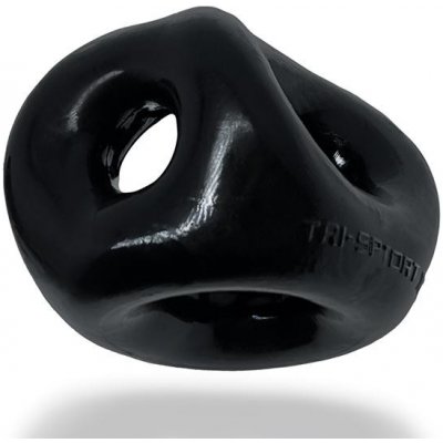 Oxballs TRI-SPORT XL 3-Ring Cocksling Black