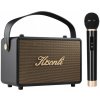 Reproduktor Kisonli G100, Karaoke, Bluetooth, USB, SD, AUX – čierna