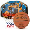 My Hood 304002 set basketbalového koša s doskou a lopty, 2 ks