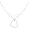 Tommy Hilfiger Slušivý oceľový náhrdelník so srdiečkom minimal hearts 2780756